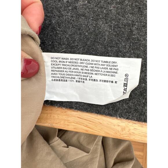 Theory Women's Treeca Pull-On Pant in Good Linen Crunch, Size 10, Like New - Picture 6 of 7